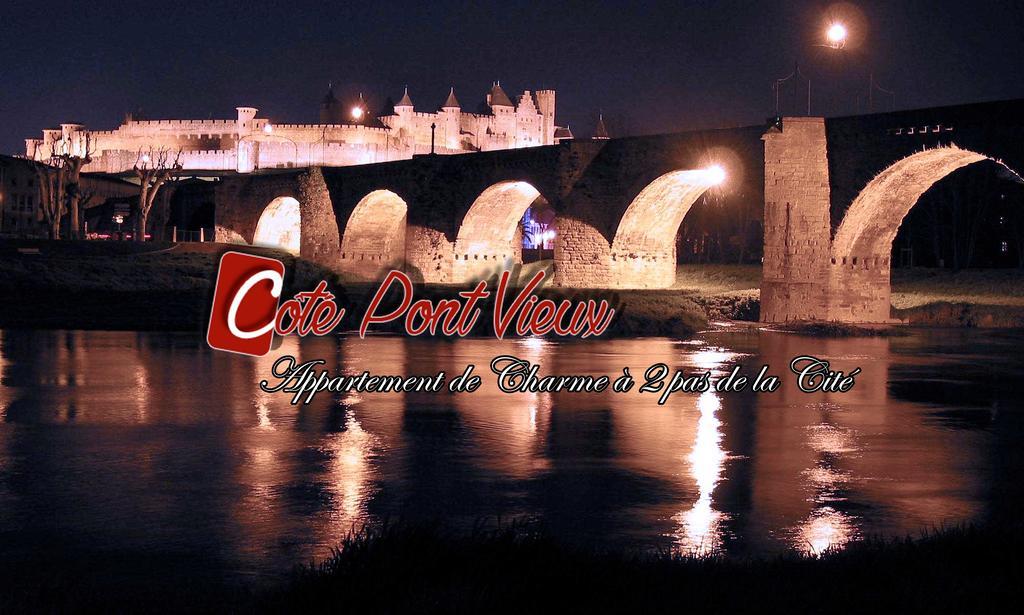Appartements Cote Pont Vieux-Self Check-In Carcassonne Esterno foto